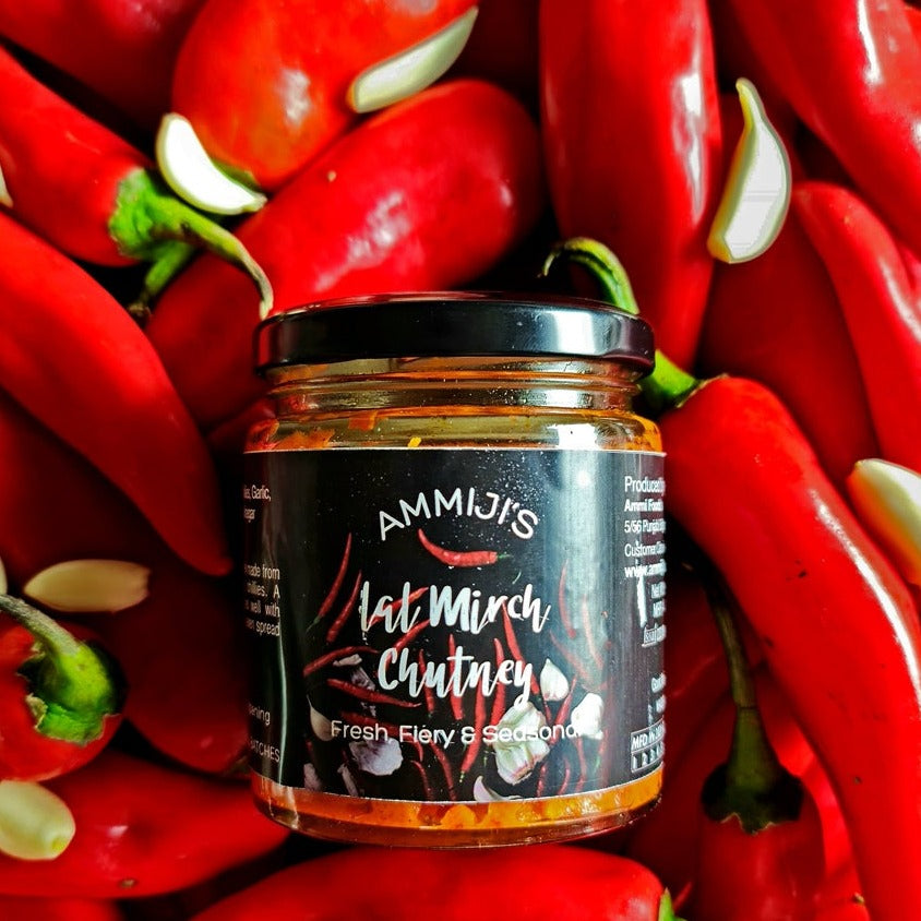 Ammiji's Lal Mirch Chutney (175gm) – ammijis