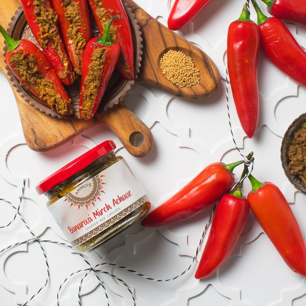 Stuffed Untried Chilli Pickle