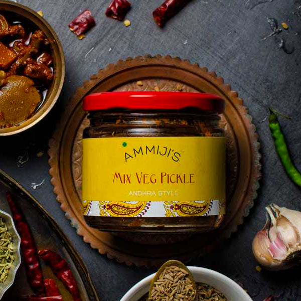 Ammiji’s Mix Veg Pickle – Andhra Style