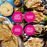 The Understated Papad Combo